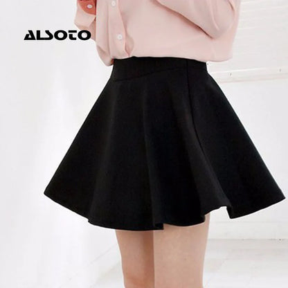 New Women Skirt Sexy  Winter and Summer skirt Version Short Skater Fashion Female Mini Skirt Women Clothing Bottoms Vadim tutu