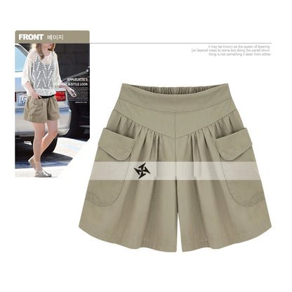 European American New Fashion Summer Womens Casual Shorts Comfortable Breathable Shorts