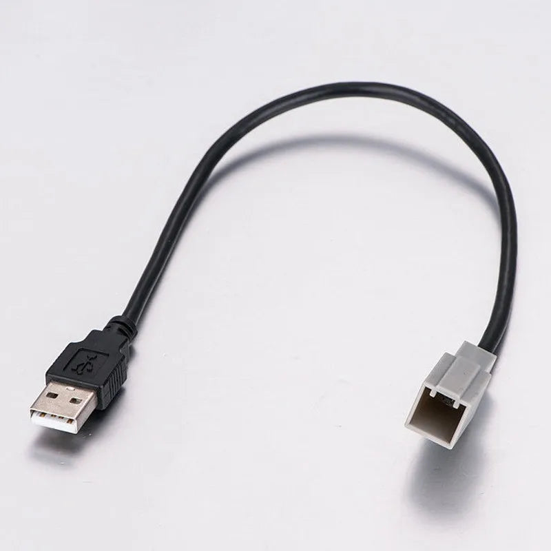 CD Changer Player USB Female Adapter Cable USB Flash MP3 MP4 for Toyota Camry Verso Lexus for Mazda