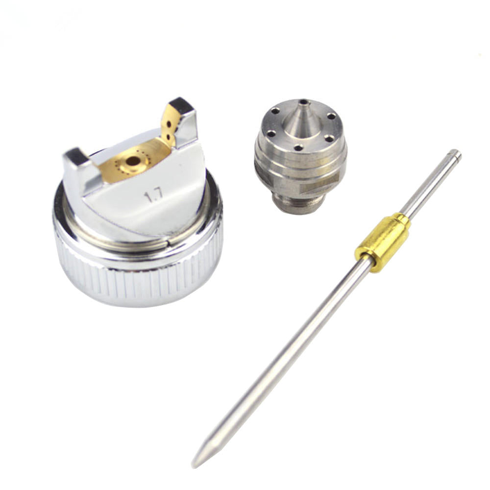 Replacement Nozzle Kit for HVLP Spray Gun – 1.4mm, 1.7mm, 2.0mm Sizes