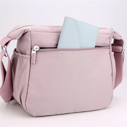 Summer Style Many Pocket Shoulder Crossbody Bags for Women 2022 Ladies Hand Cross Body Bag Woman Purses and Handbags Sac A Main