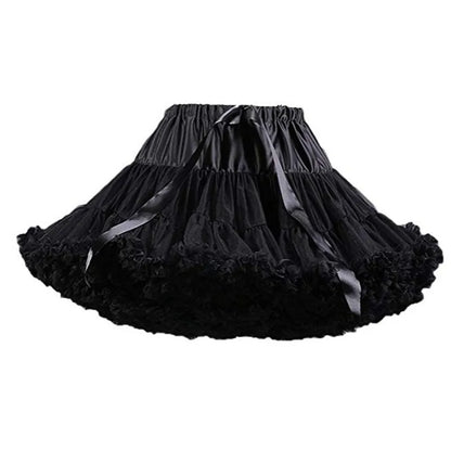 New Arrival Petticoats Wedding Bridal Crinoline Lady Girls Underskirt for Party White Blue Black Ballet Dance Skirt Tutu