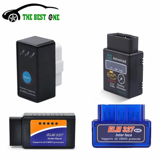 Super Mini ELM327 Bluetooth-Compatible V2.1 Auto Scanner WIFI ELM 327 V1.5 ELM327 Switch  Android IOS OBDII Car Diagnostic Tool