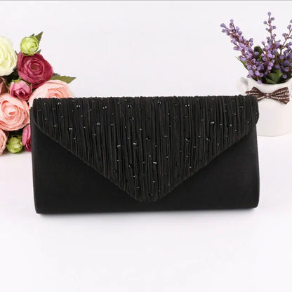 2019 The Newest Fashion Bags Suit More Clothing Women's Diamonte Envelope Clutch Shoulder Bag Purse Wedding Bridal Prom HandBags