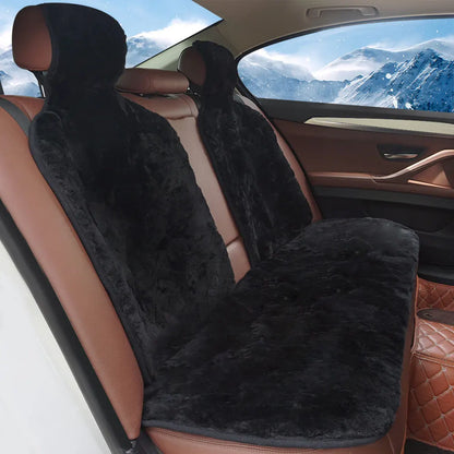 UNIVERSAL HOT SALE STYLING  NATURAL SHEEPSKIN CAR SEAT COVER AUTO INTERIOR ACCESSORIES FREE SHIPPING AUTOMOTIVE CAR SEAT COVERS