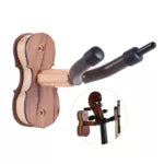 Rosewood Violin Hanger with Bow Holder for Home and Studio