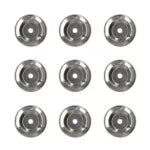 Stainless Steel Jingle Bells, Pack of 50, for Handbell and Church Tambourine