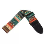 Ethnic Style Guitar Strap – Ideal for Acoustic, Bass & Electric Guitars