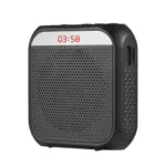 Rechargeable Mini Sound Amplifier with LED Display and Microphone