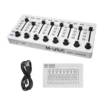 SMC-MIXER MIDI Controller: Compact 43-Button Mixing Console with Knobs and Buttons