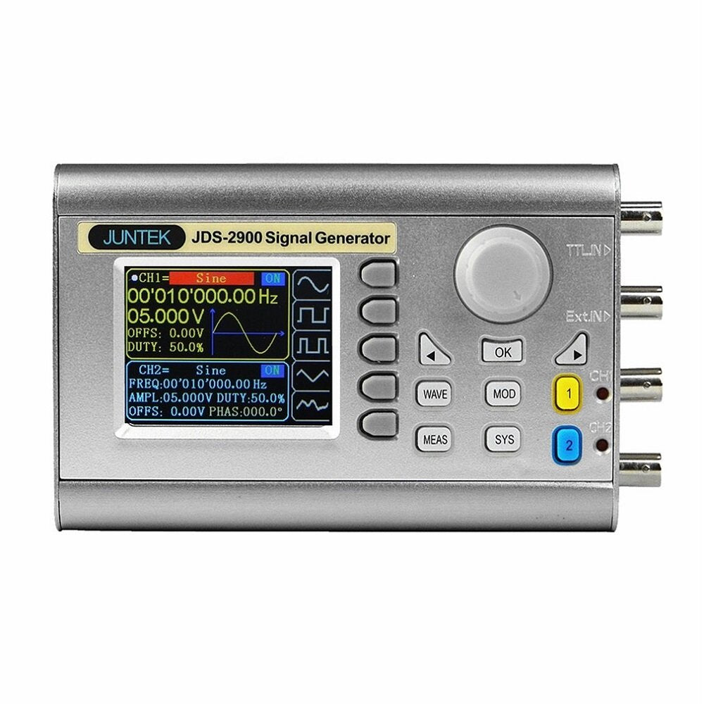 JDS2900 Digital Control Dual-Channel Function Signal Generator, 15-60MHz Frequency Meter