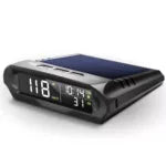 Wireless Solar-Powered GPS Speedometer with LCD Screen for Cars