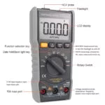 Kaemeasu Mini Digital Multimeter – 6000 Count, DC AC, Temperature Resistance