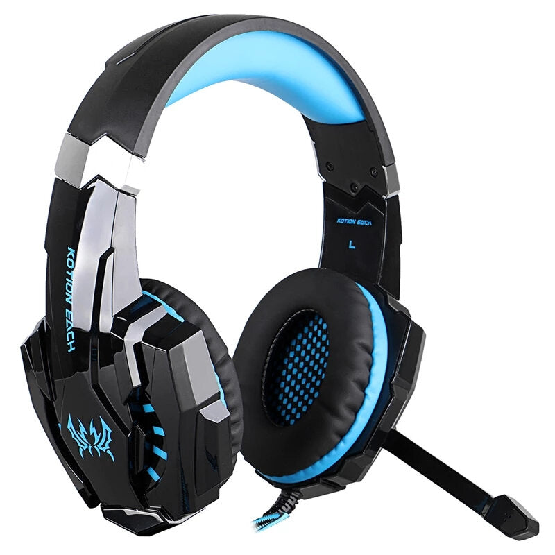 KOTION EACH G9000 Wired Gaming Headset with Deep Bass and RGB Light