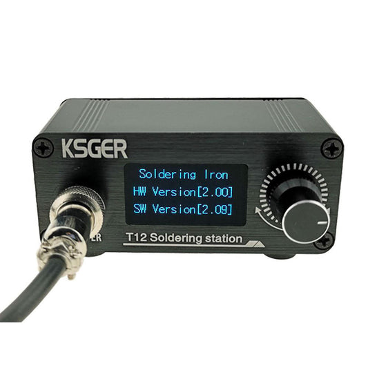 KSGER Mini V2.0 T12 Soldering Station with Premium T12-K Tips