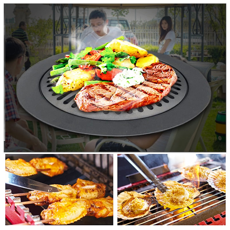 Non-Stick Korean BBQ Grill Pan