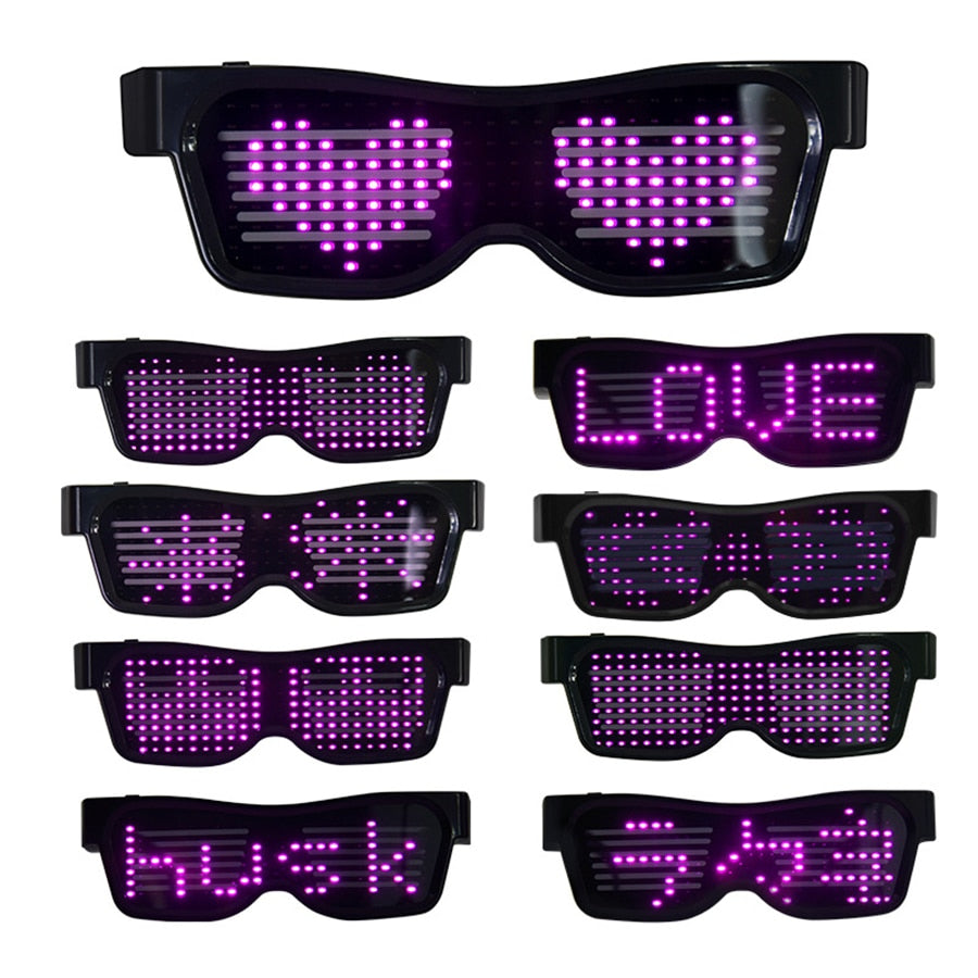 LED Light-Up Party Sunglasses – Fun & Stylish Eyewear for Celebrations