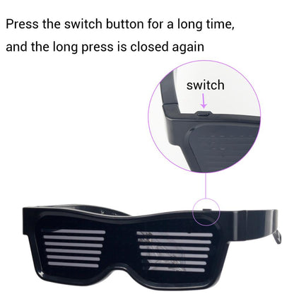 LED Light-Up Party Sunglasses – Fun & Stylish Eyewear for Celebrations