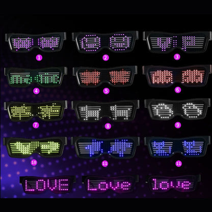 LED Light-Up Party Sunglasses – Fun & Stylish Eyewear for Celebrations