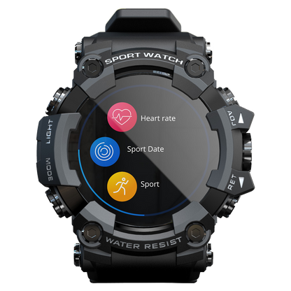 LOKMAT ATTACK: Outdoor Waterproof Smart Watch with Health Monitoring