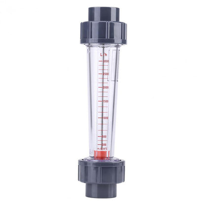 Plastic Tube Water Rotameter Flow Meter, 300-3000L/H Capacity