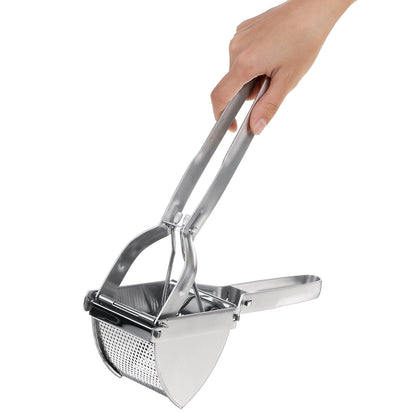 Large Stainless Steel Potato Ricer and Fruit Press Juicer