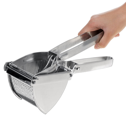 Large Stainless Steel Potato Ricer and Fruit Press Juicer