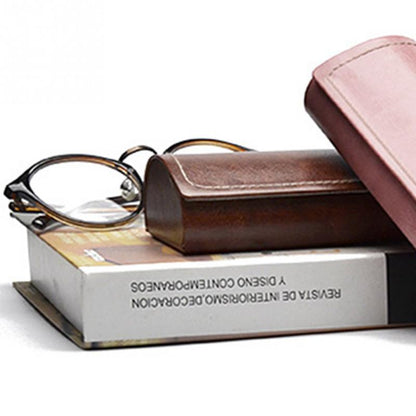 Waterproof Leather Eyeglasses Case – Durable Protective Spectacle Cover