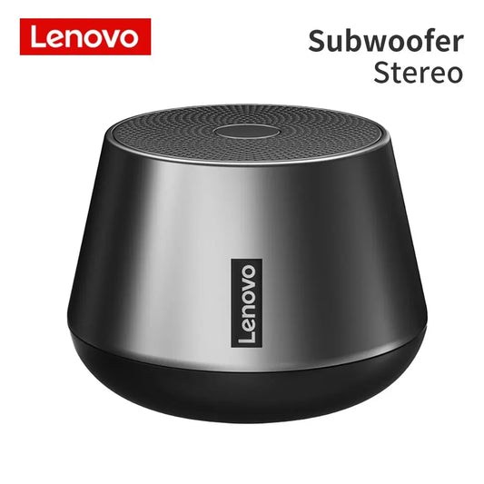 Lenovo-HautréusBluetooth K3 Pro avec microphone, haut-parleur sans fil portable, lecteur de musique, son stéréo HiFi, caisson de basses, extérieur