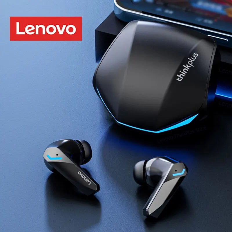 Lenovo-Écouteurs intra-auriculaires sans fil GM2 Pro Bluetooth 5.3, casque de sport, casque de jeu, faible latence, mode touristes, écouteurs de musique, nouveau