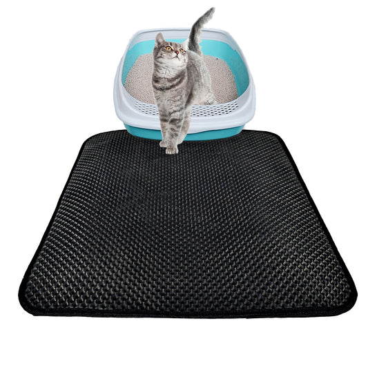 Double-Layer Waterproof Litter Mat for Pets