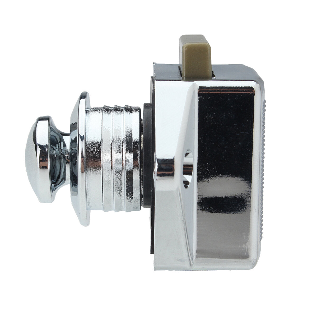 Chic Cabinet Latch with Push Button, Ideal for RVs and Boats