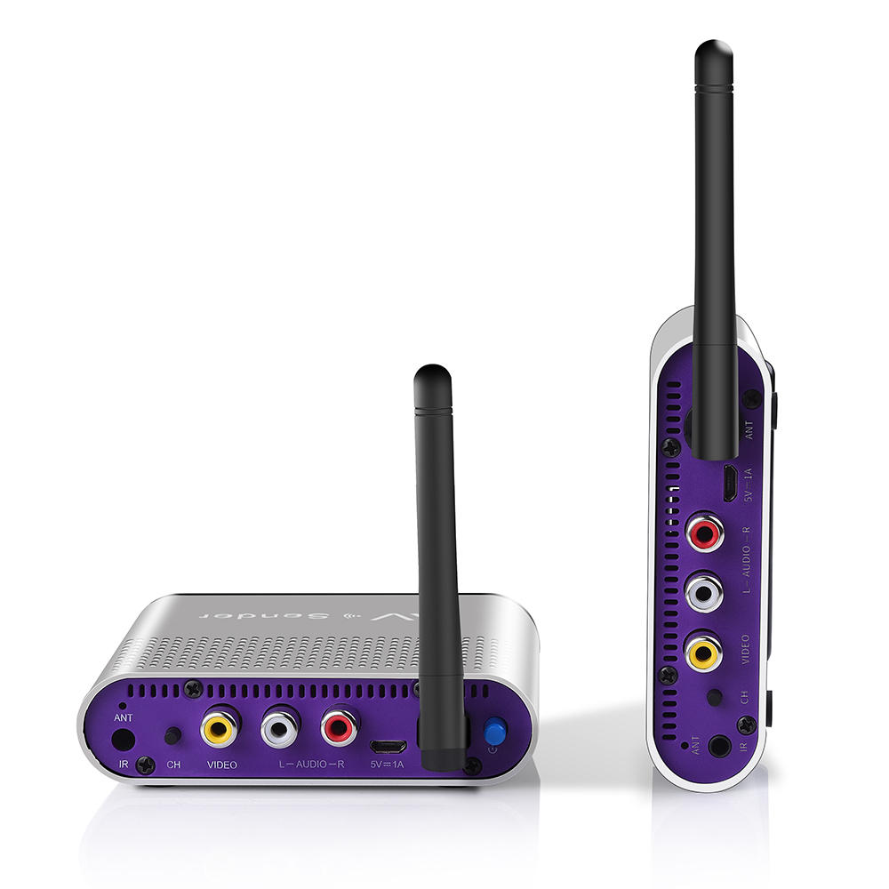 Measy AV220-2 Wireless TV Transmitter – 2 Receivers, 660ft Range