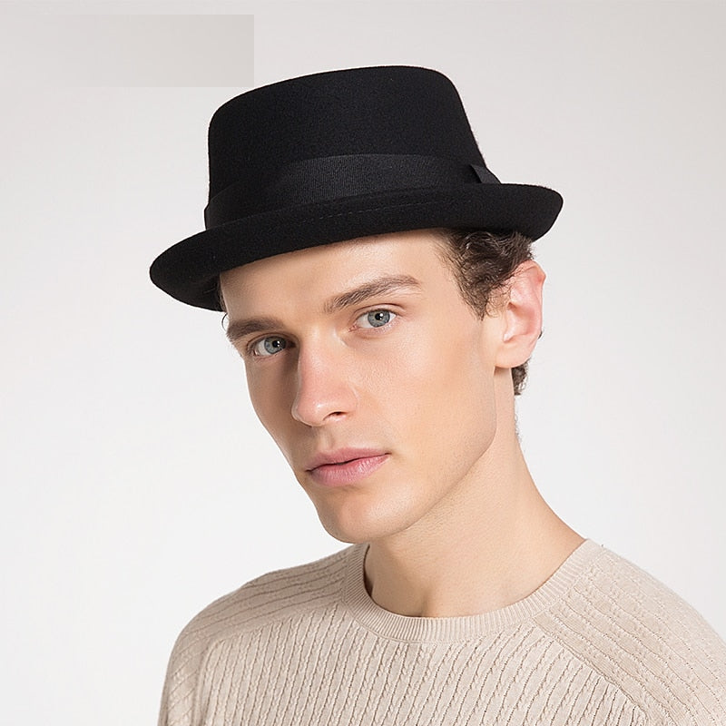 Quintessential Men’s Wool Fedora Hat