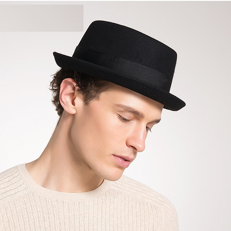 Quintessential Men’s Wool Fedora Hat