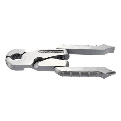 Portable Mini Multifunctional Tool: Folding Pliers and Screwdriver