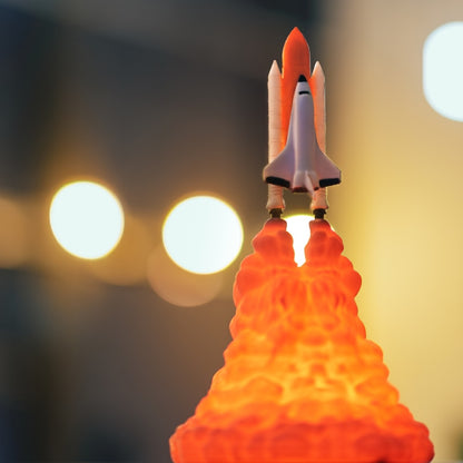 Shuttle Launch Themed Modern Table Lamps