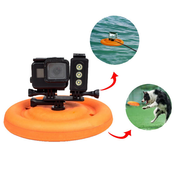 Multifunctional Floating Disc Accessory for Gopro Yi Water Sports Camera