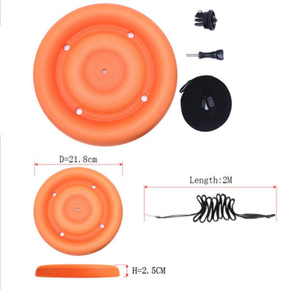 Multifunctional Floating Disc Accessory for Gopro Yi Water Sports Camera