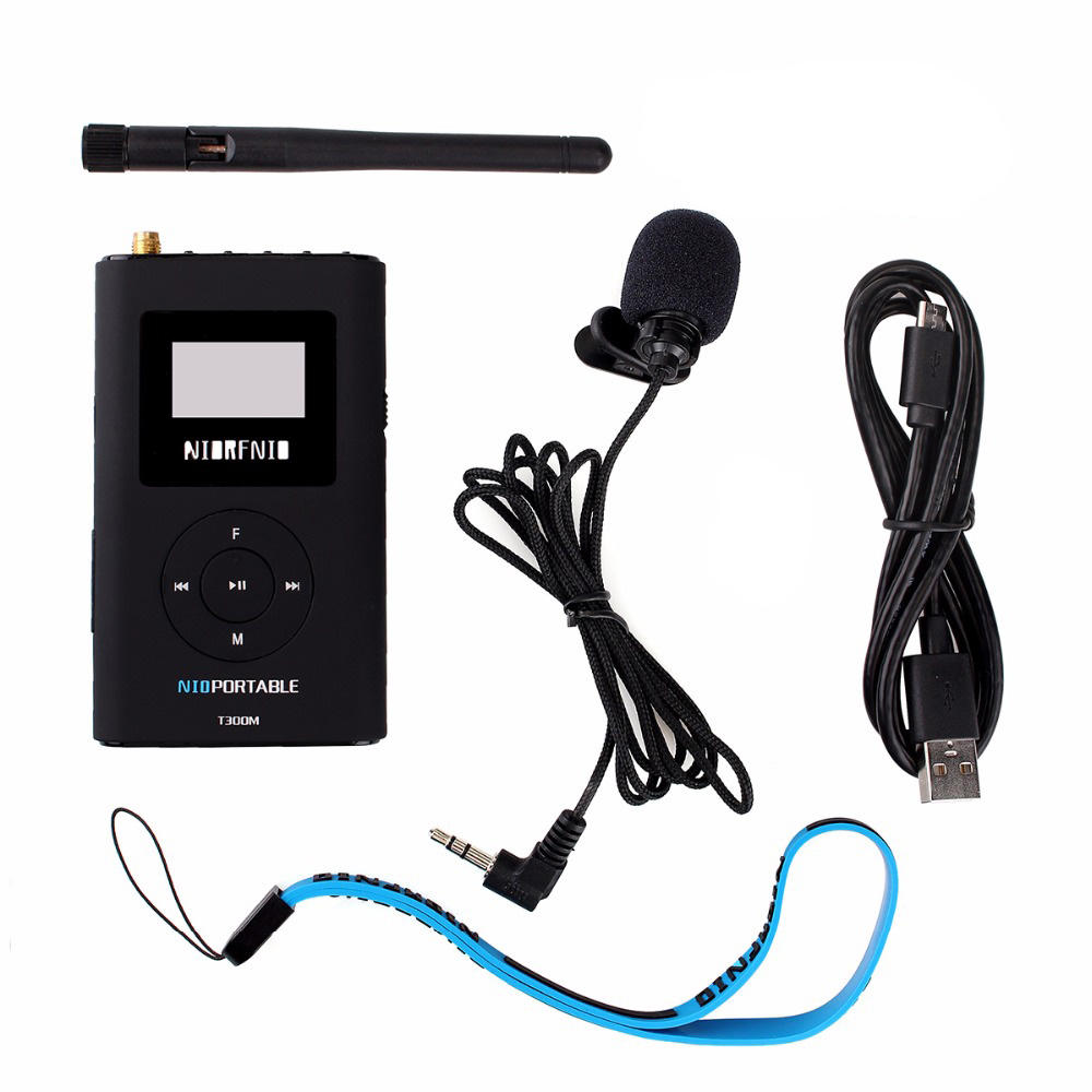 NIORFNIO T300M: High-Quality FM Stereo Radio Transmitter with MP3 Broadcast