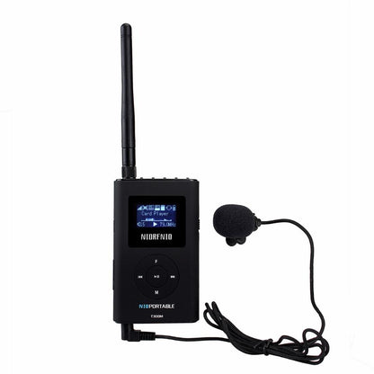 NIORFNIO T300M: High-Quality FM Stereo Radio Transmitter with MP3 Broadcast