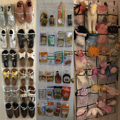 Hanging Over-the-Door Shoe Organizer: Compact and Convenient Storage Solution