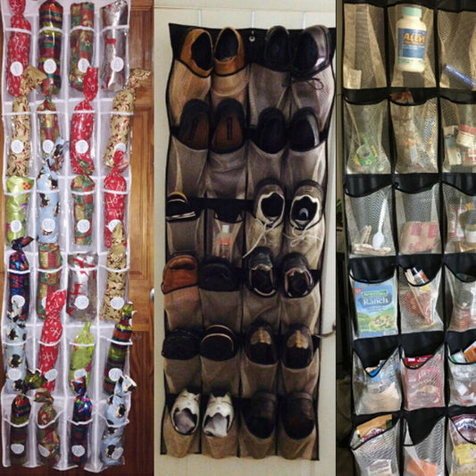 Hanging Over-the-Door Shoe Organizer: Compact and Convenient Storage Solution