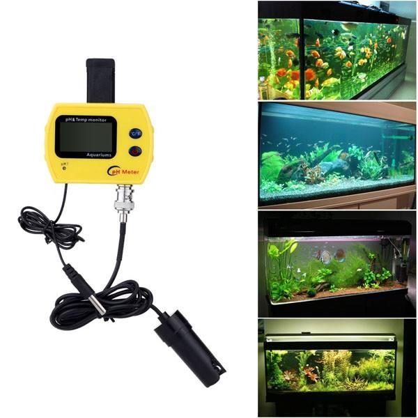 Portable PH Meter: Ideal for Aquariums, Swimming Pools, Water Quality and Temperature Monitoring