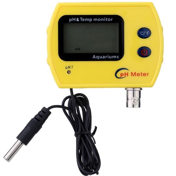 Portable PH Meter: Ideal for Aquariums, Swimming Pools, Water Quality and Temperature Monitoring