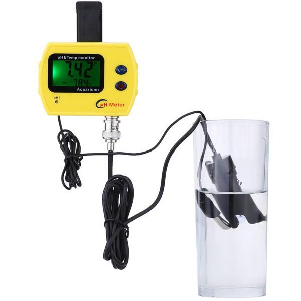 Portable PH Meter: Ideal for Aquariums, Swimming Pools, Water Quality and Temperature Monitoring