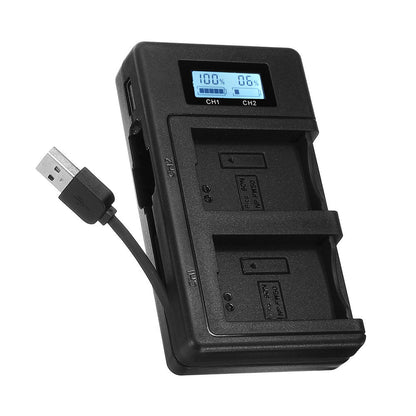 Rechargeable USB Charger with LED Indicator for Sony DSLR Camera