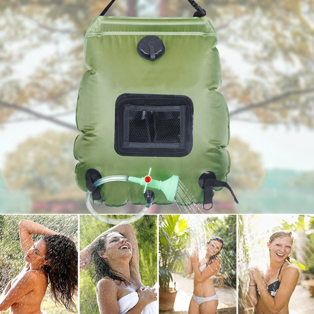 Solar Powered Portable Camping Shower Heater