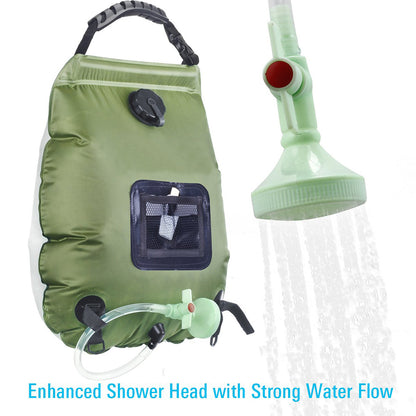 Solar Powered Portable Camping Shower Heater