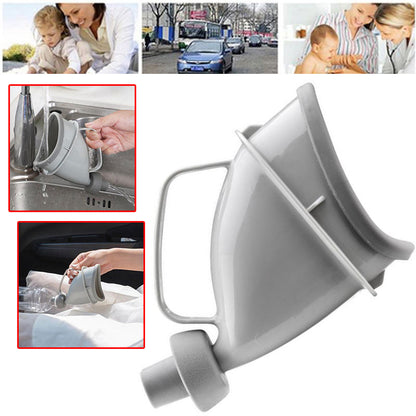 Unisex Portable Urinal Funnel for Travel and Outdoors